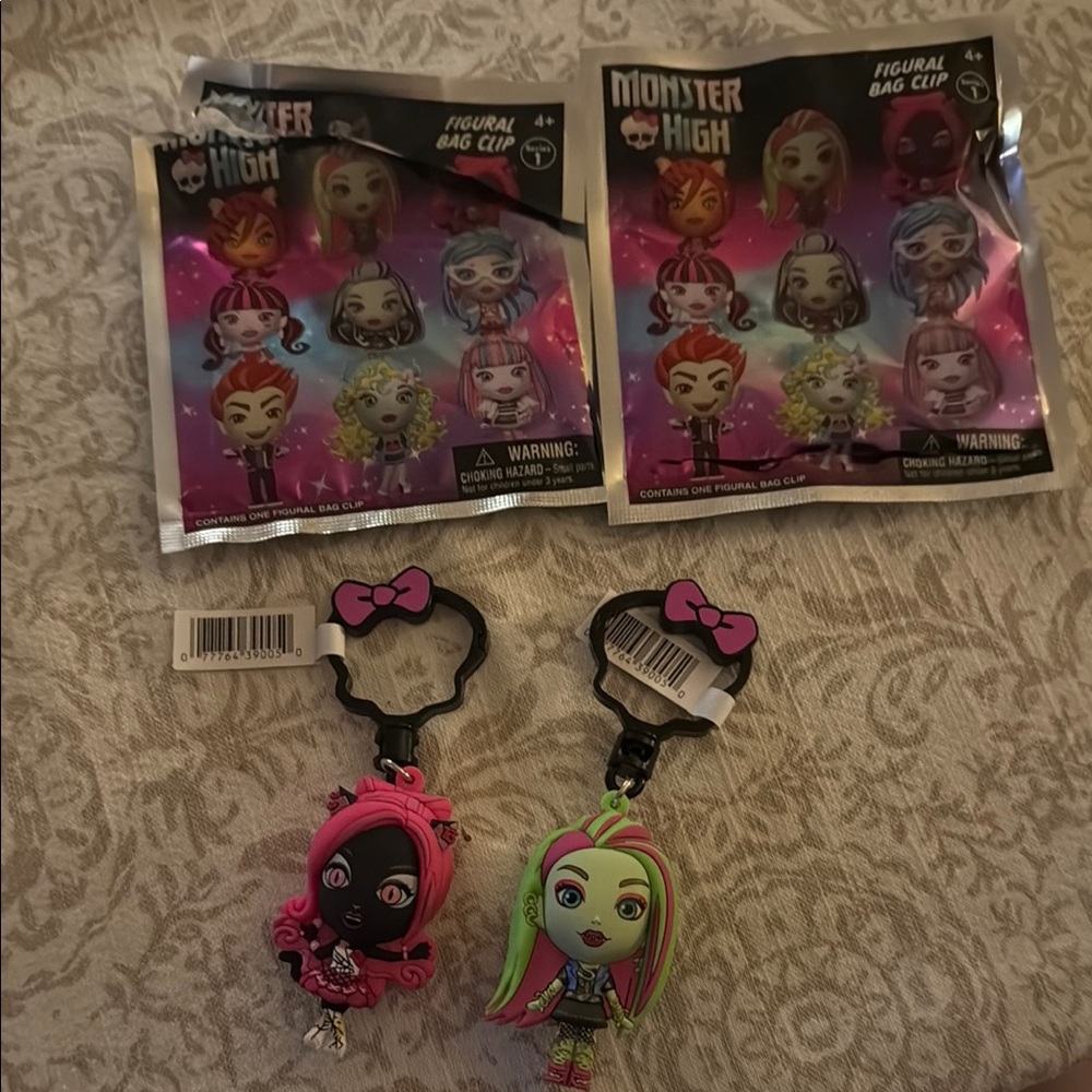 Monster High Figural Bag Clips